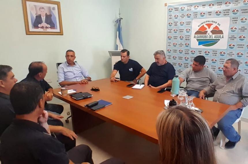 El encuentro se realizó en Algarrobo del Águila