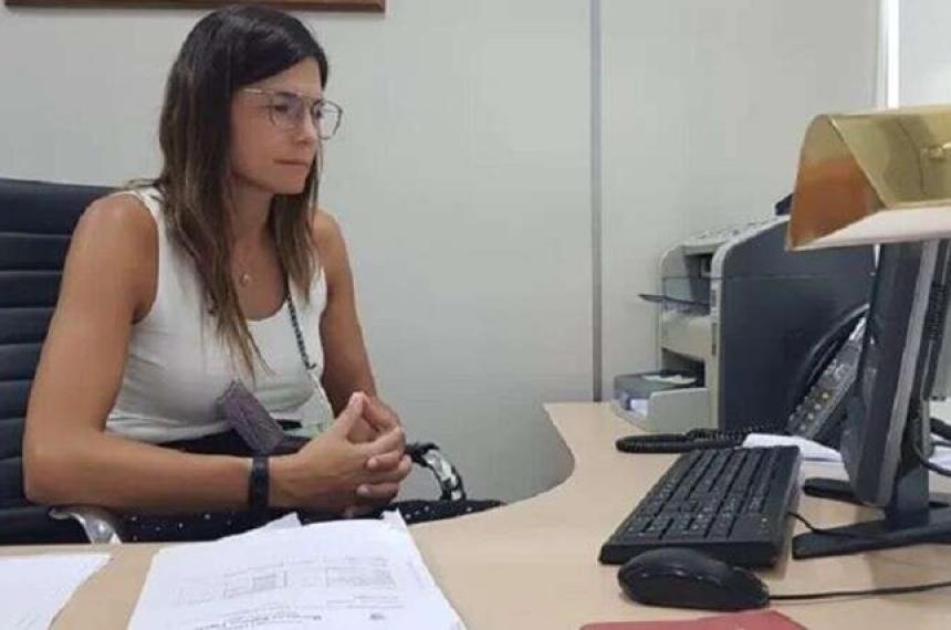 La fiscal Cecilia Molinari fue víctima de la amenaza en la audiencia de 2024