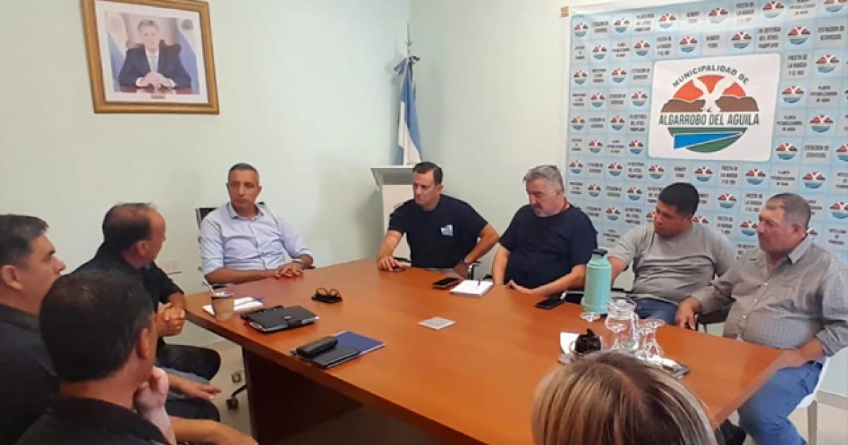 El encuentro se realizó en Algarrobo del Águila