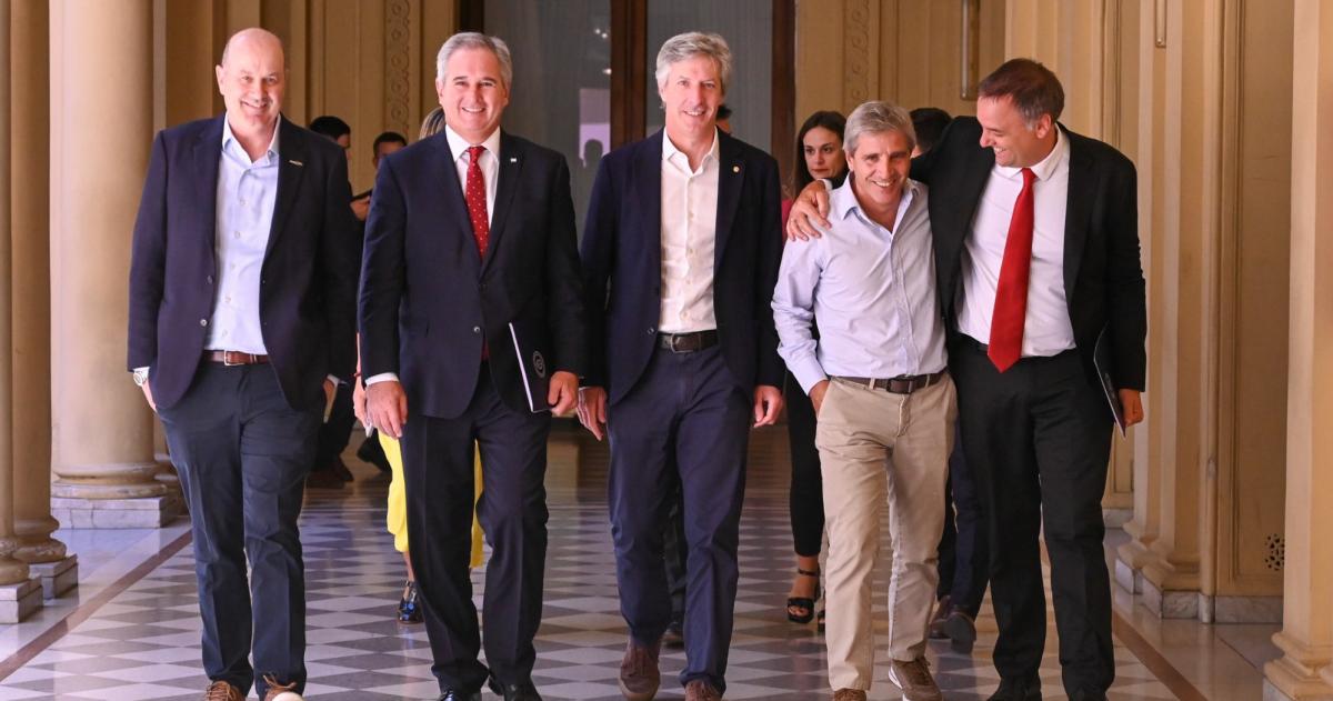 Adorni y Quirno dieron una conferencia de prensa este viernes en la Casa Rosada