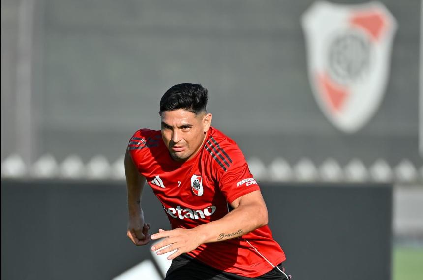 Maxi Salas todavía no llegó al nivel que supo tener