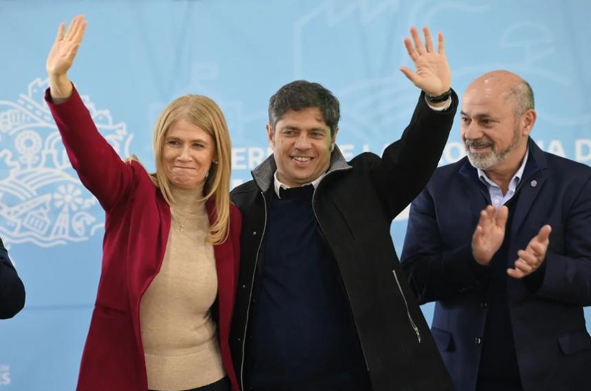 Axel Kicillof y Verónica Magario