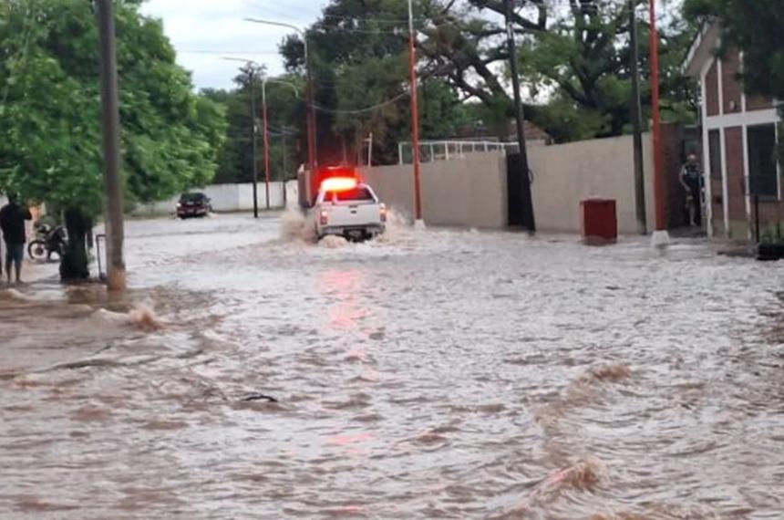 Impresionante temporal en Salta