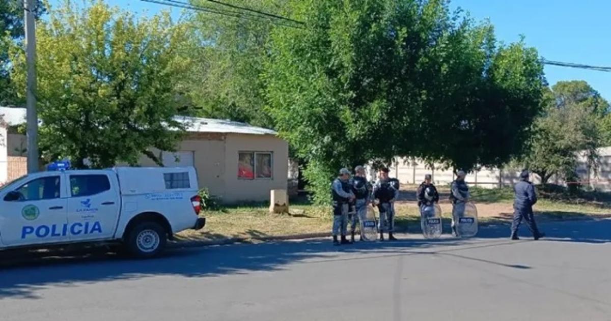 El homicidio se produjo en una vivienda de la calle Italia a metros de la esquina con OHiggins en Toay
