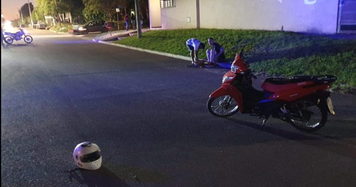 El incidente vial se registró en la intersección de las calles 32 y 37