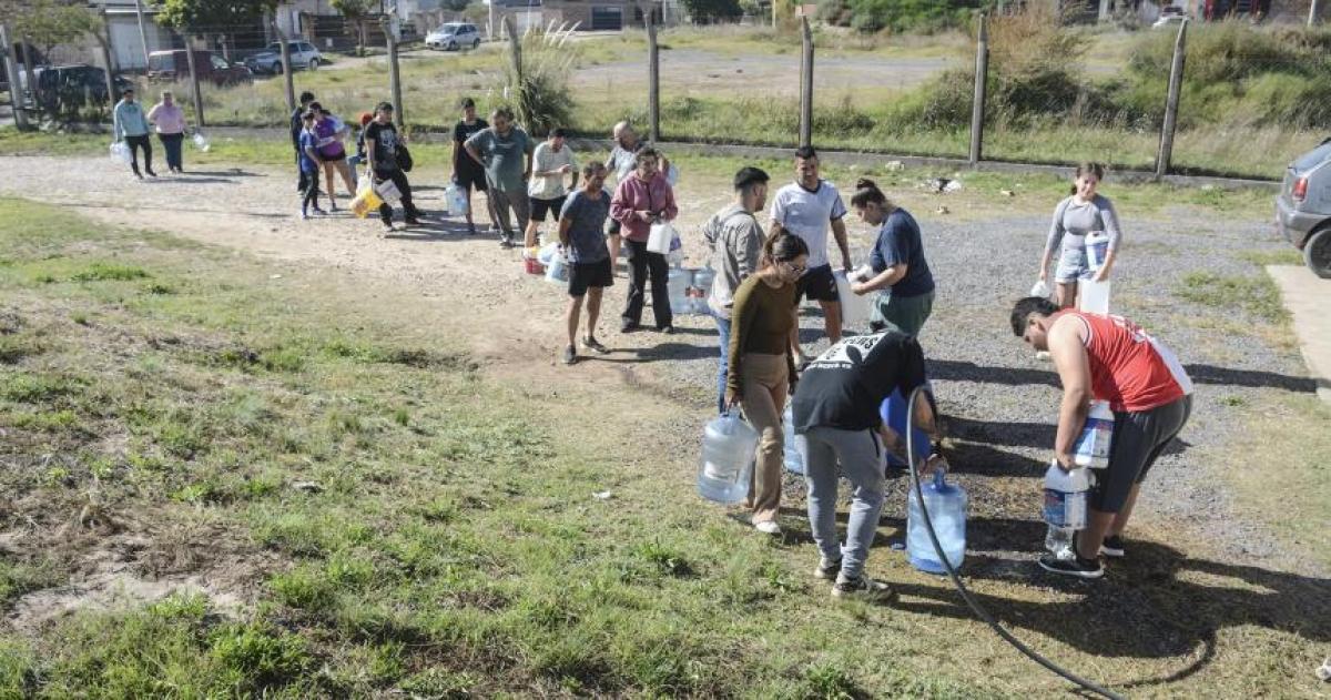 La falta de agua se sentir� sobre todo en la zona norte de la ciudad