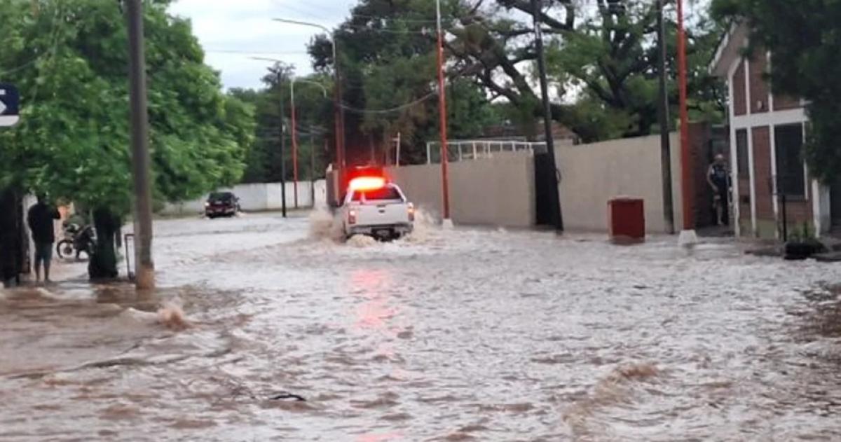 Impresionante temporal en Salta