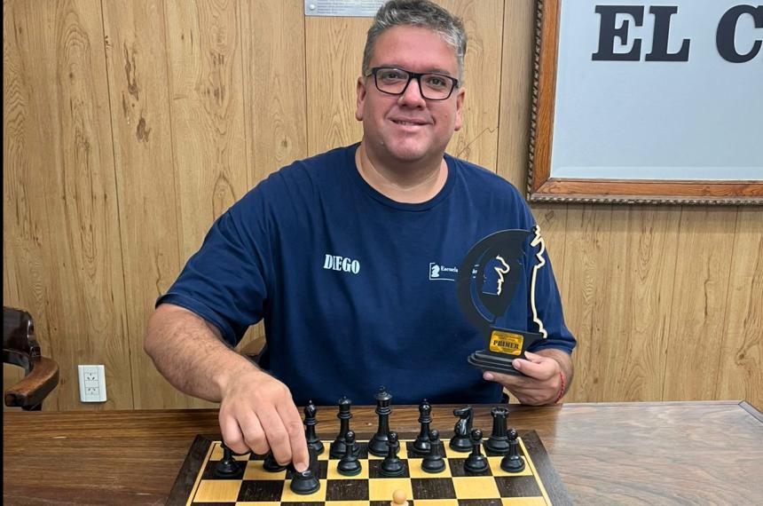 El santarroseño Diego De Marzi