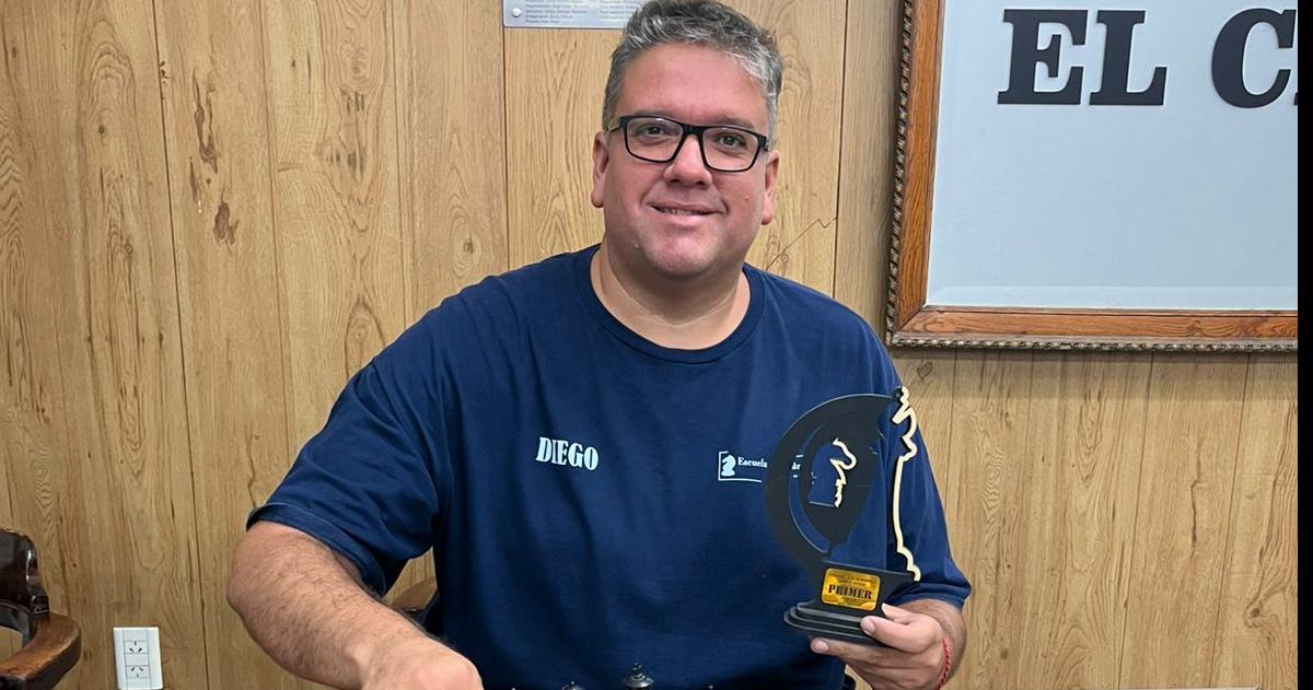 El santarroseño Diego De Marzi