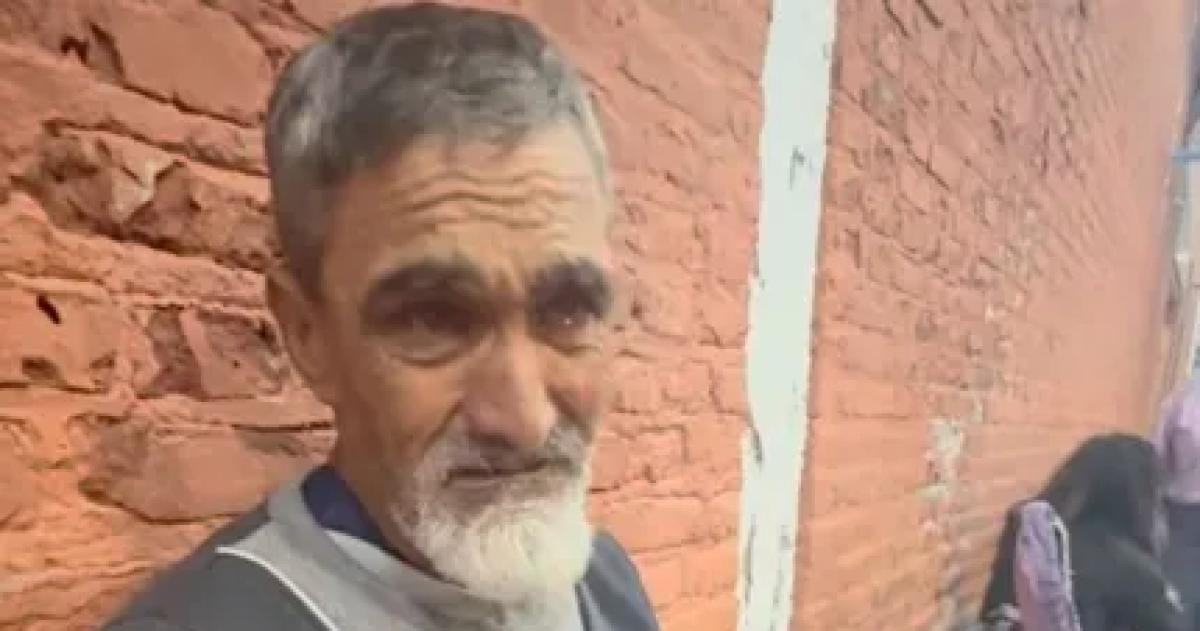 El vecino santarroseño en situación de calle se est� quedando ciego