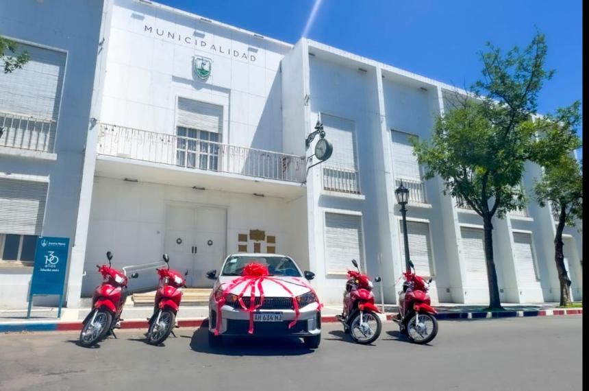 Los vehículos que entregar� el municipio santaroseño