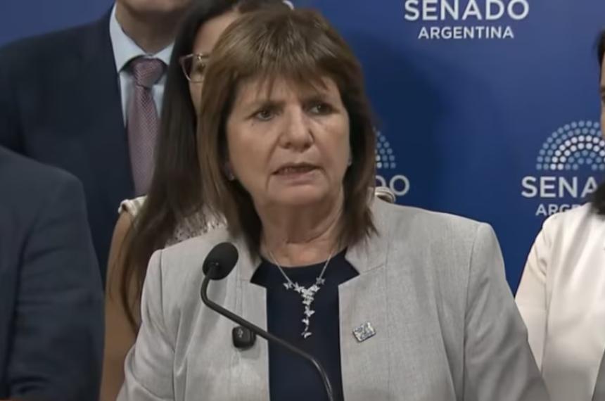 Patricia Bullrich presentó la reforma laboral junto a los bloques que acompañar�n la medida