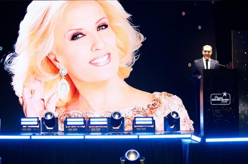 Mirtha Legrand recibió la primera Estrella de Mar de diamantes en homenaje a su trayectoria