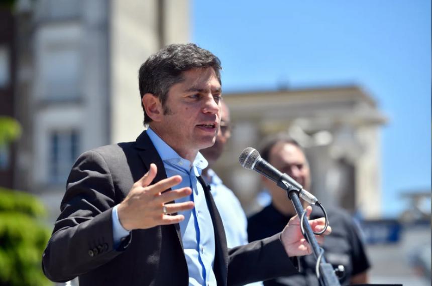 Axel Kicillof gobernador de la provincia de Buenos Aires en contra de la reforma laboral del Gobierno