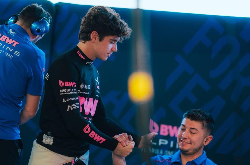 El argentino mejoró con creces lo que había hecho en el primer día de actividad