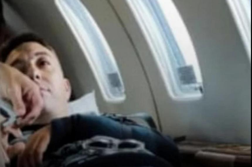 Diego Pereyra fue trasladado en avión sanitario a La Pampa