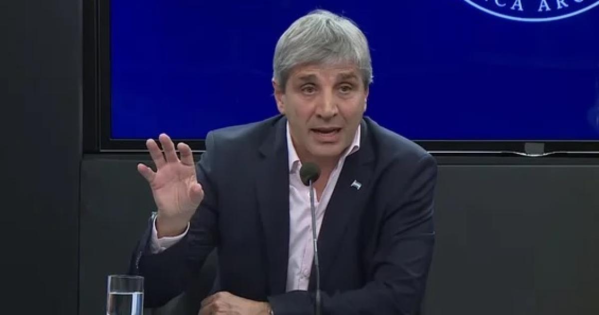 Luis Caputo ministro de Economía