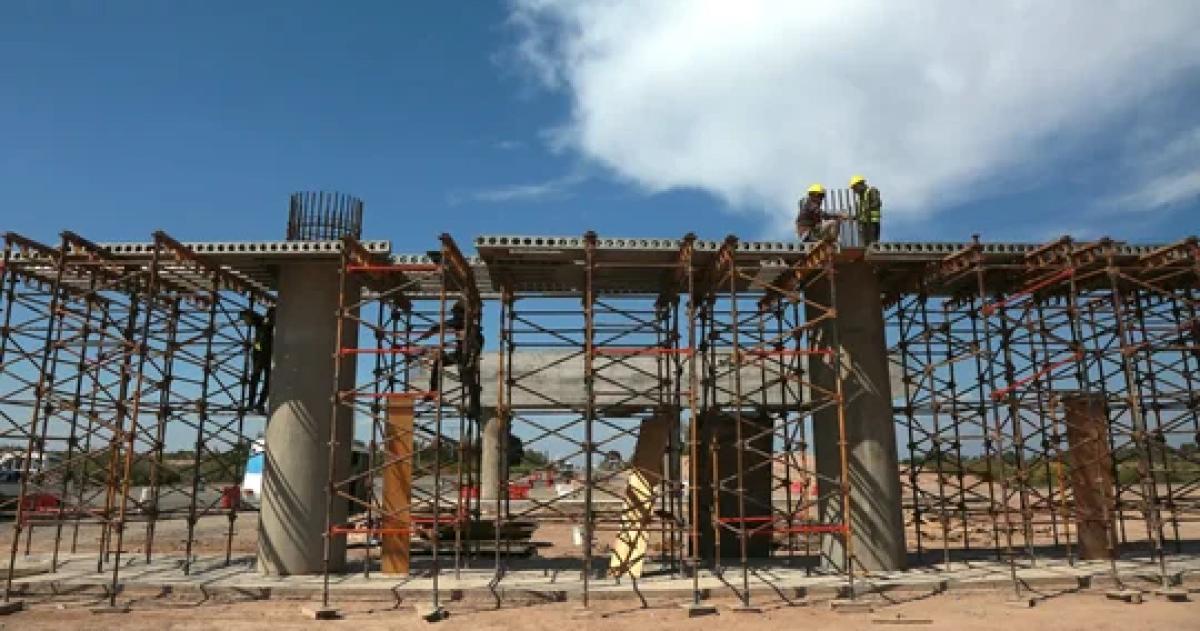 La construcción quedó muy afectada por el cierre de empresas