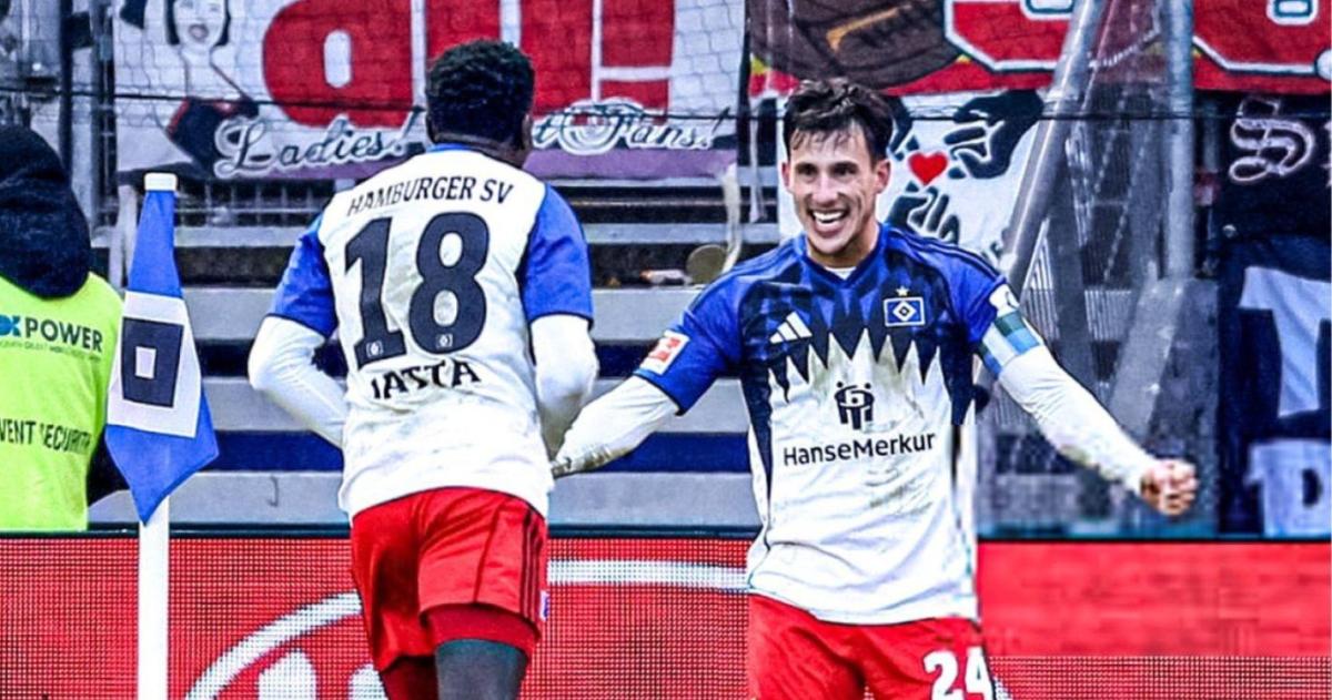 El santarroseño es el capit�n del Hamburgo SV