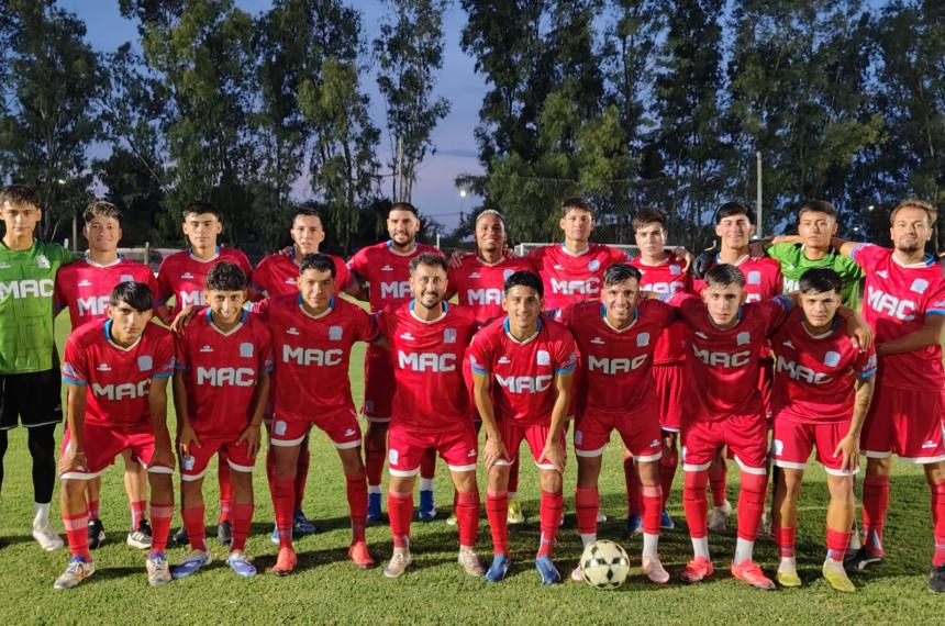 El equipo del Deportivo Mac Allister en Winifreda