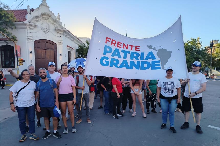 Patria Grande rechaza la reforma laboral y el Reacutegimen Penal Juvenil