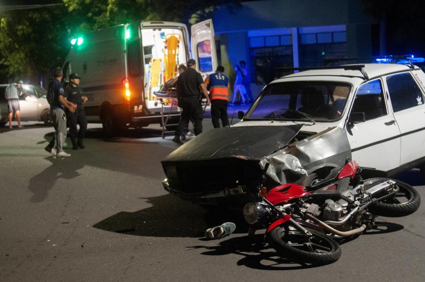 El siniestro vial ocurrió anoche en calles 9 y 114