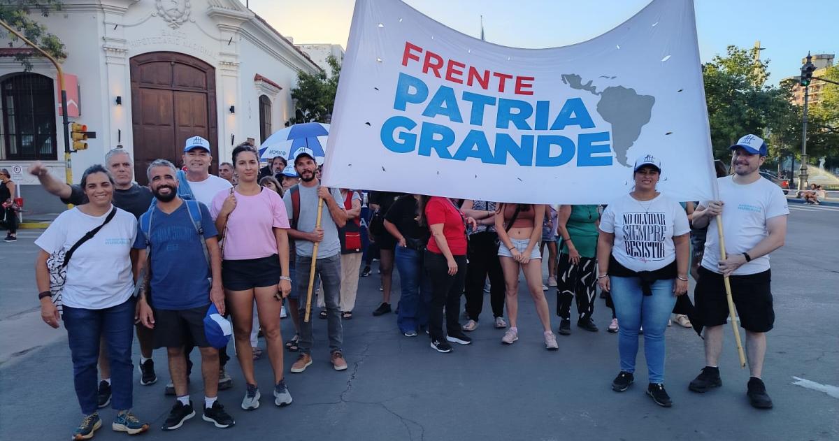 Patria Grande rechaza la reforma laboral y el Reacutegimen Penal Juvenil