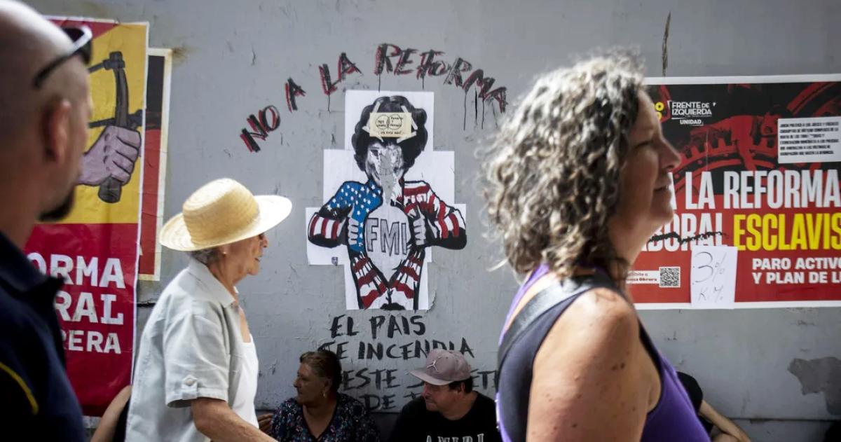 El Congreso debate la reforma laboral de Milei