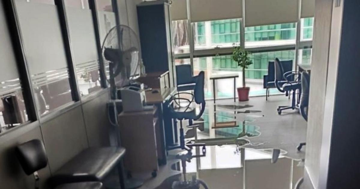 El Centro Judicial se inundoacute y declaran asueto 