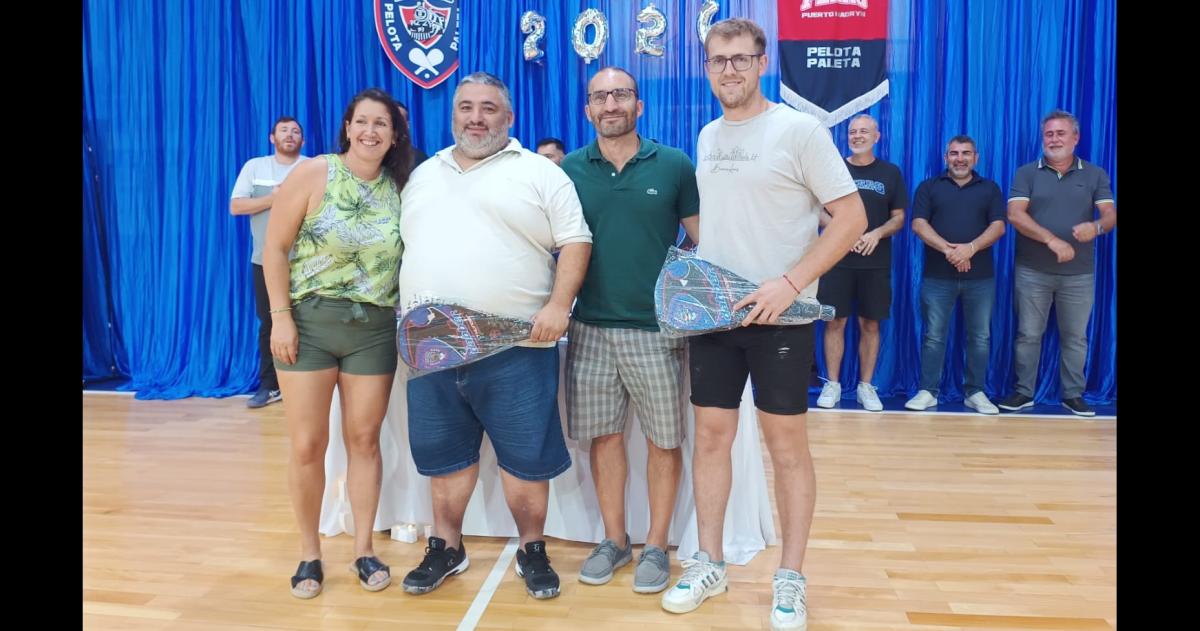 Menvielle y Hevia una de lasp arejas ganadoras en Madryn