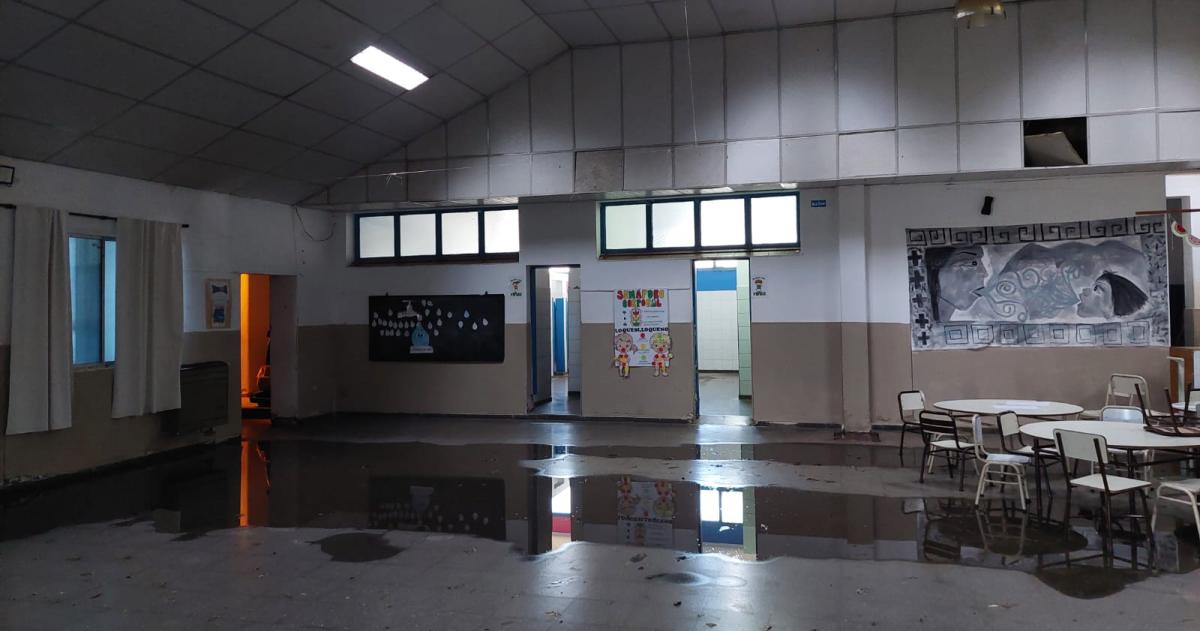 Recorren escuelas para evualuar su estado luego del temporal