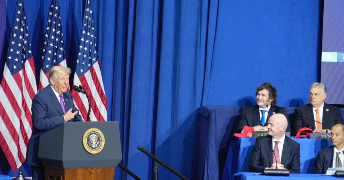 Milei en el Consejo de la Paz de Trump