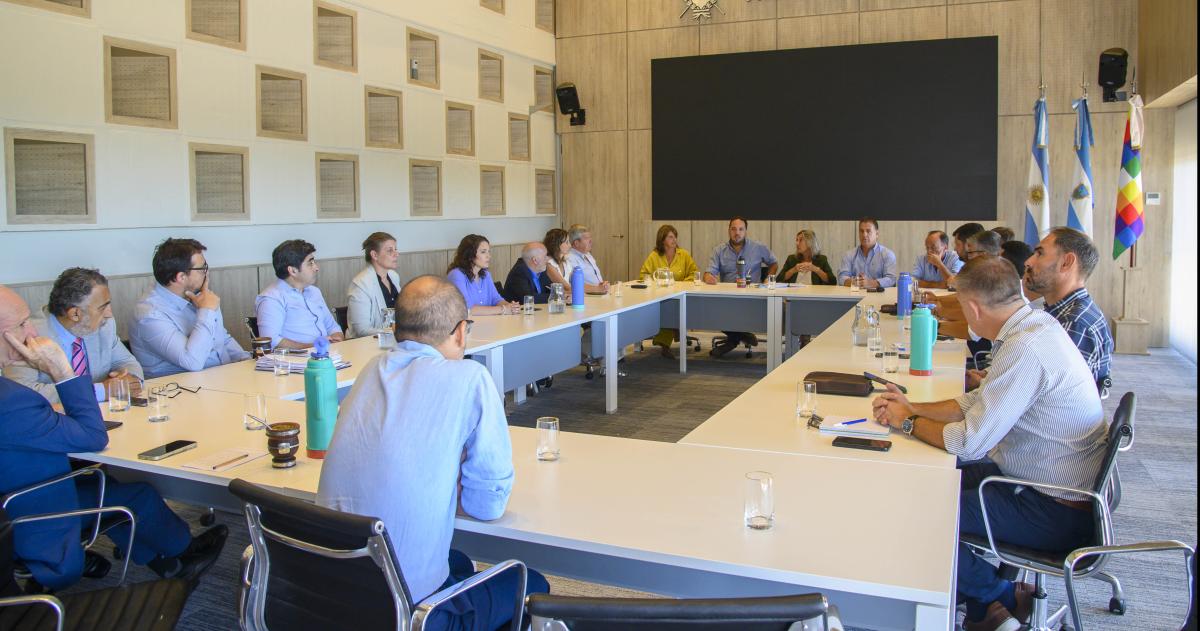 La reunión fue en el Salón de Acuerdos de Casa de Gobierno