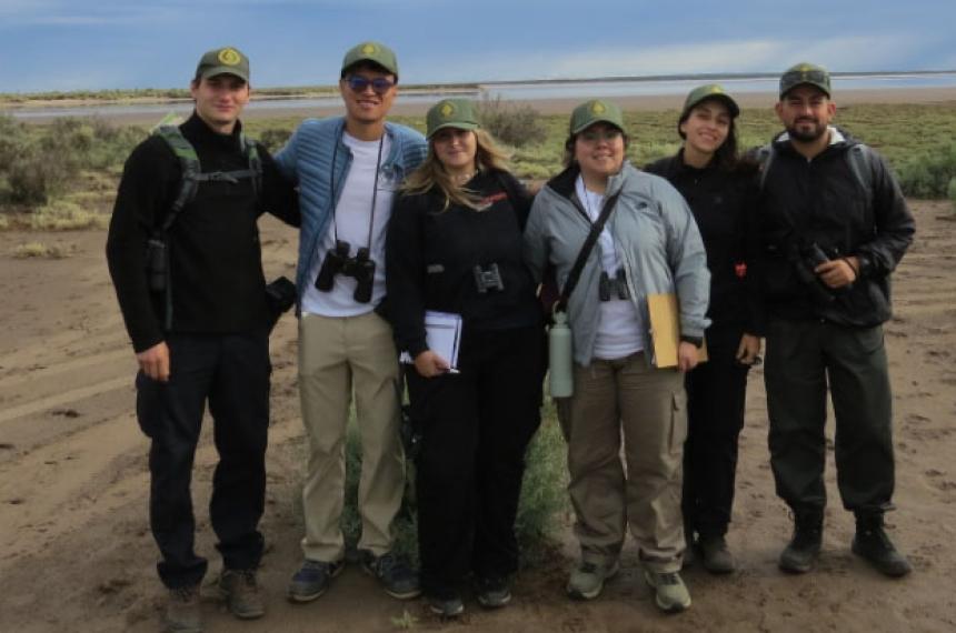 El grupo compuesto por integrantes de Salta Chubut Buenos Aires y La Pampa