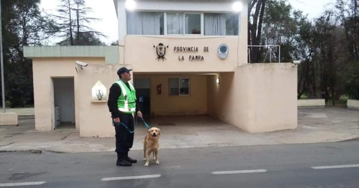 Los delincuentes fueron interceptados en el Puesto Caminero de Catriló