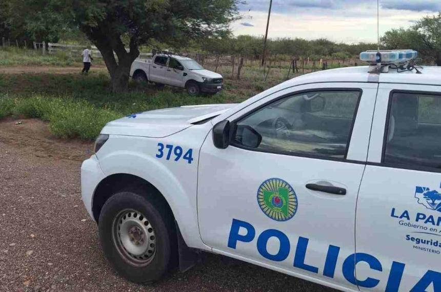  La Policía a�n busca una motocicleta que era trasladada en la caja del rodado