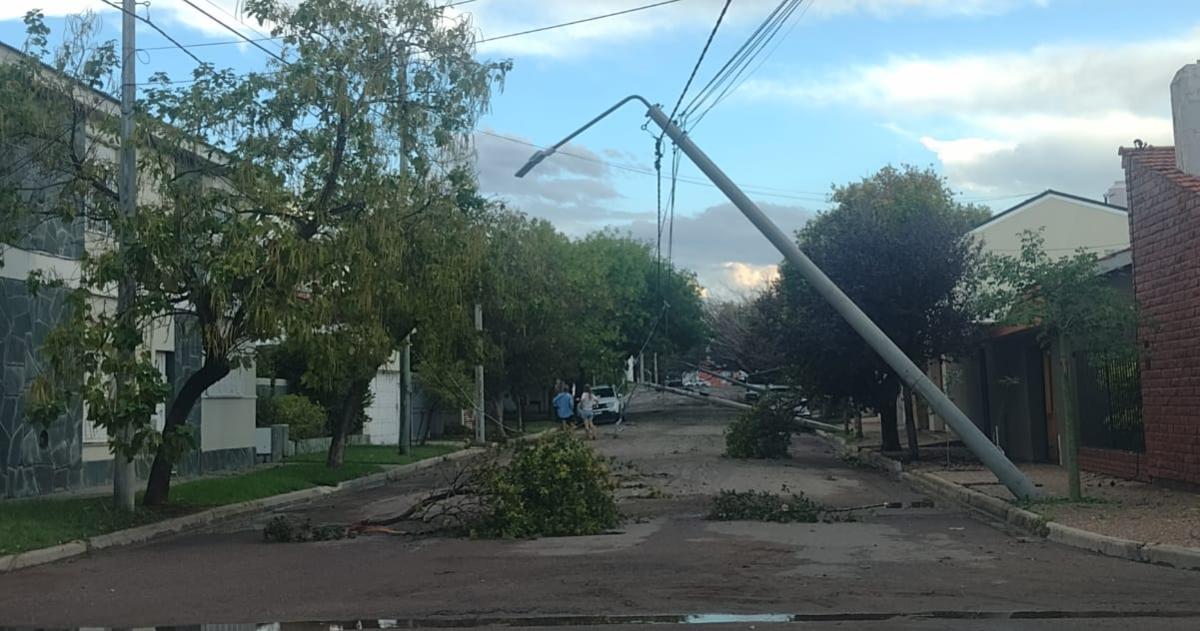 La red eléctrica sufrió el destrrozo m�s relevante de la infraestructura