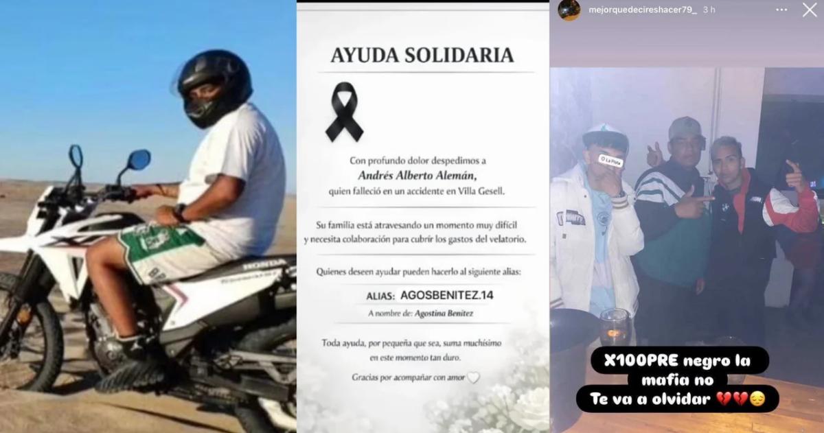  El motociclista era investigado por liderar una banda narco en Punta Lara y Mosconi