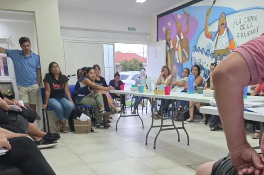 Utelpa realizó el viernes varias asambleas en la provincia