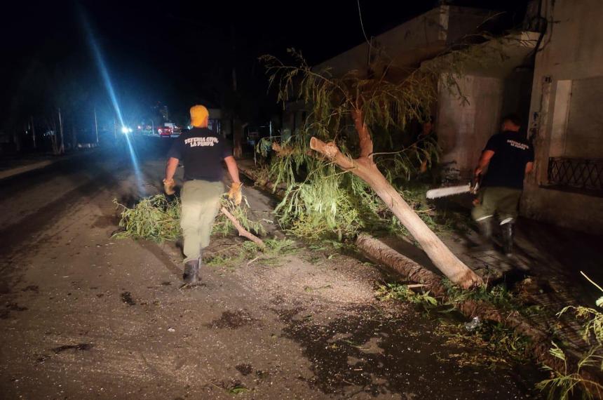 El operativo contó con una logística de gran escala