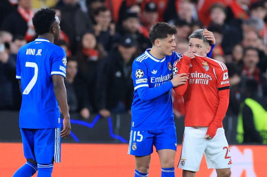 Prestianni no podr� jugar la revancha ante Real Madrid