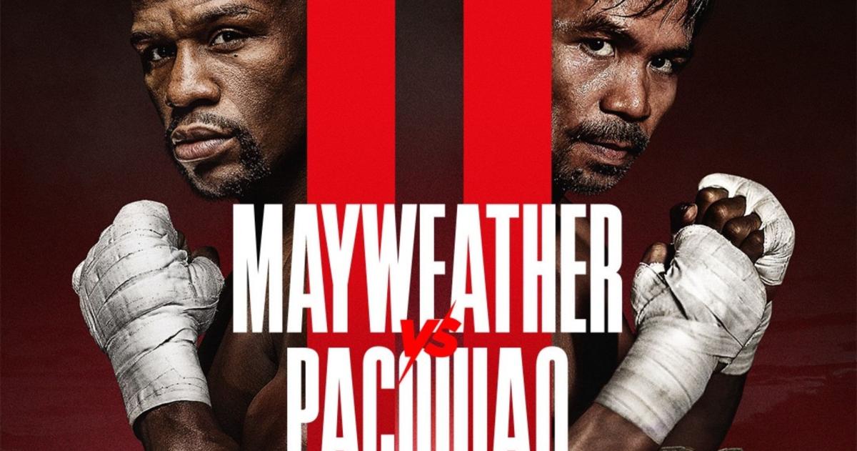 Es oficial- Mayweather vs Pacquiao II en Las Vegas