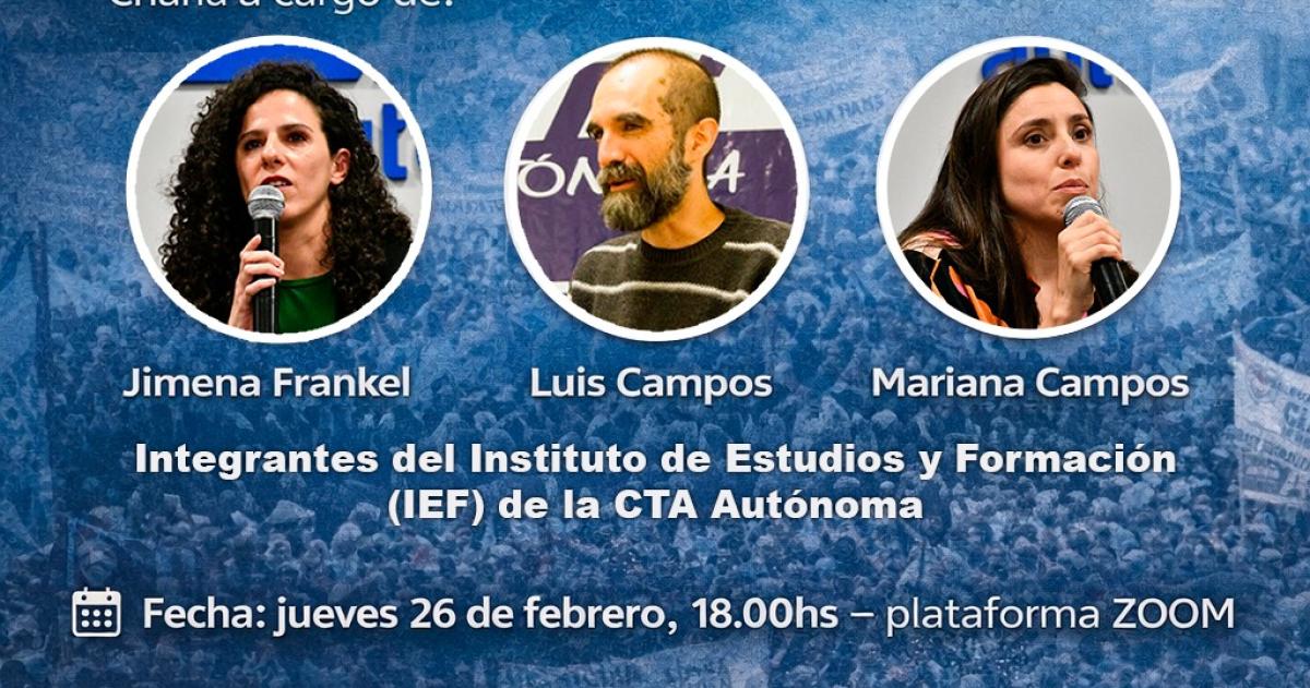 Trabajadores Sociales resisten la flexibilizacioacuten y organizan una charla