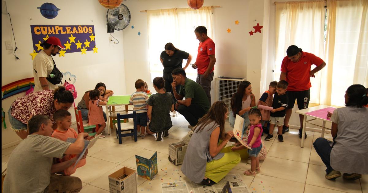 Cada CDI cuenta con espacios amplios seguros y particularmente diseñados para la primera infancia