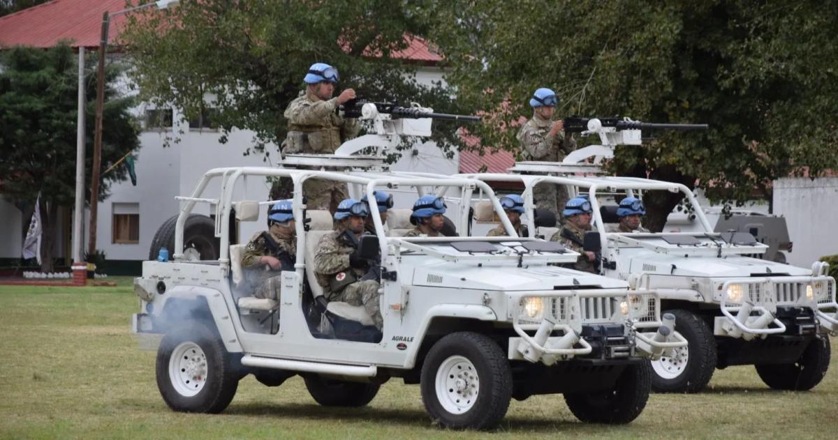 Ejercicios militares en Toay- piden precaucioacuten por el desplazamiento de vehiacuteculos pesados