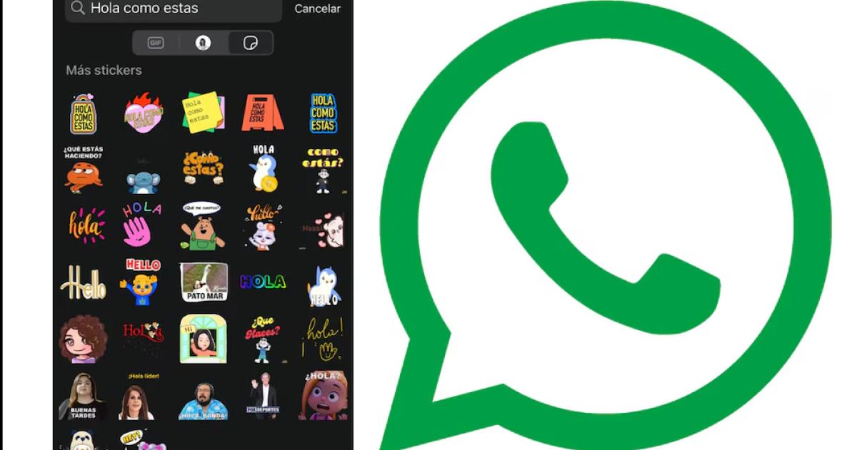 WhatsApp permite crear stickers al instante usando solo una palabra o frase