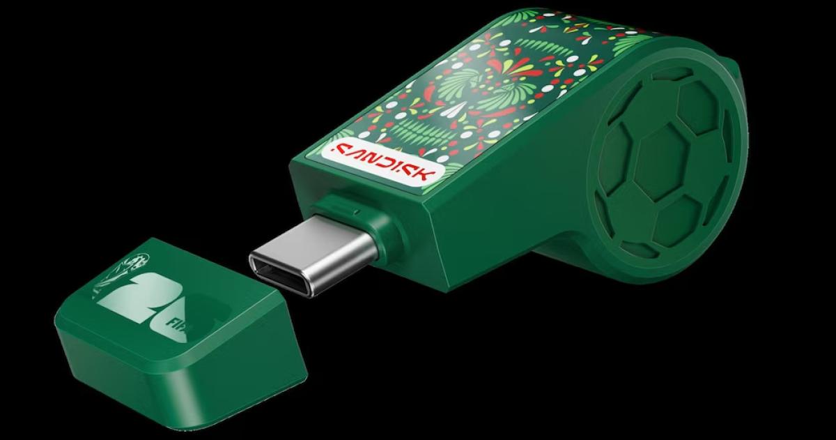 El silbato USB de Sandisk