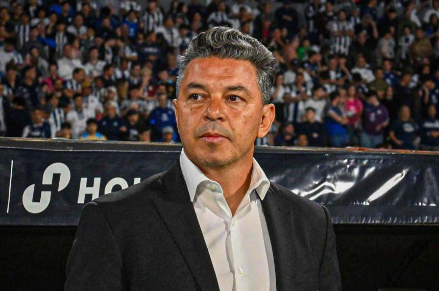 Gallardo se despide de River en casa