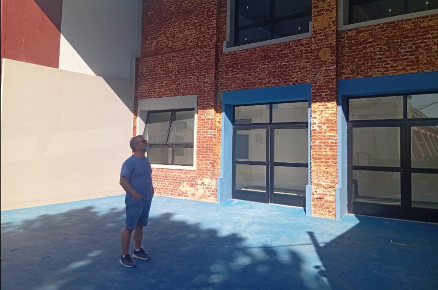 Se habilitar� la planta baja de un edificio que seguir� creciendo