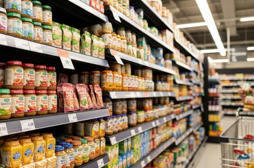 Respecto a enero de 2025 los supermercados tuvieron una retracción del 33-en-porciento-